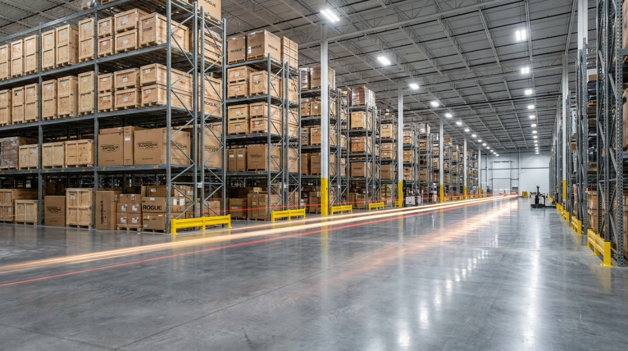 Fitness equipment warehouse